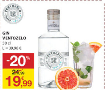 E.Leclerc Gin Ventozelo 50cl promoção