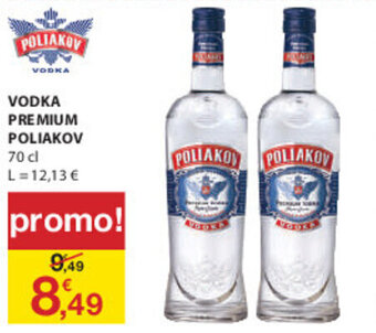 E.Leclerc Vodka Premium Poliakov 70cl promoção