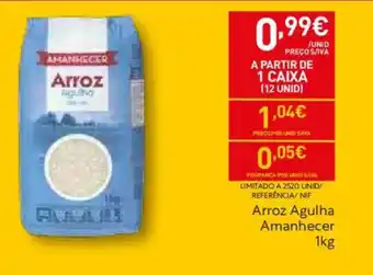 Recheio Arroz Agulha Amanhecer promoção