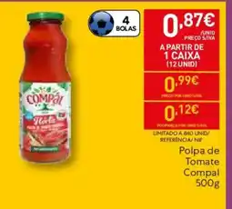 Recheio Polpa de Tomate Compal promoção