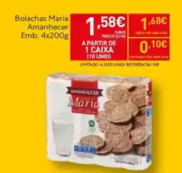 Recheio Bolachas Maria Amanhecer promoção
