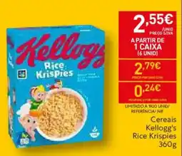 Recheio Cereais Kellogg's Rice Krispies promoção
