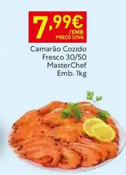 Recheio Camarão Cozido Fresco 30/50 MasterChef promoção