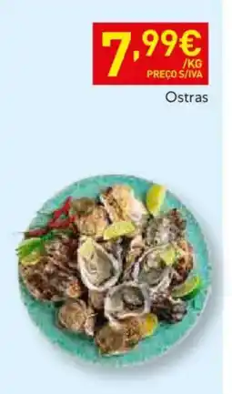 Recheio Ostras promoção