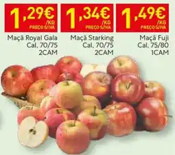 Recheio Maçã Royal Gala Cal, 70/75 2CAM promoção