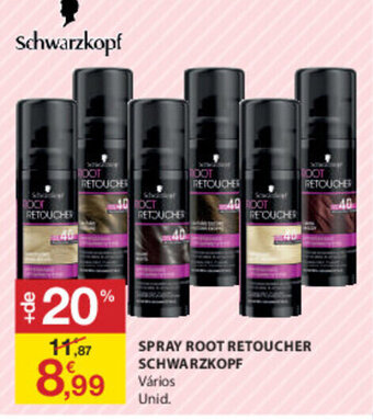 E.Leclerc Spray Root Retoucher Schwarzkopf promoção