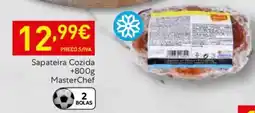 Recheio Sapateira Cozida MasterChef promoção
