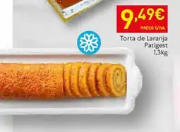 Recheio Torta de Laranja Patigest promoção