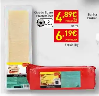 Recheio Queijo Edam MasterChef Barra promoção