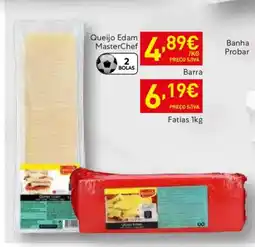 Recheio Queijo Edam MasterChef Fatias promoção