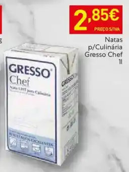 Recheio Natas p/Culinária Gresso Chef promoção