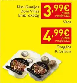 Recheio Mini Queijos Dom Villas Vaca promoção
