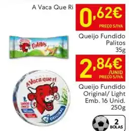 Recheio A Vaca Que Ri Queijo Fundido Palitos promoção