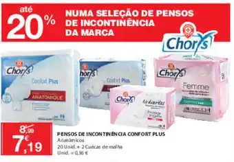 E.Leclerc Pensos de Incontinéncia Confort Plus promoção