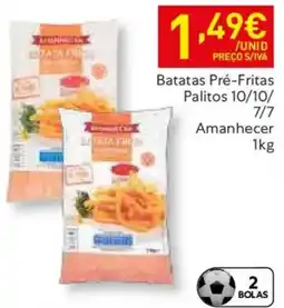 Recheio Batatas Pré-Fritas Palitos 10/10/ 7/7 Amanhecer promoção