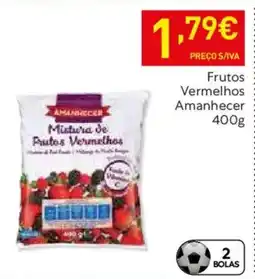 Recheio Frutos vermelhos amanhecer promoção