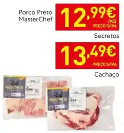Recheio Porco Preto MasterChef Cachaço promoção