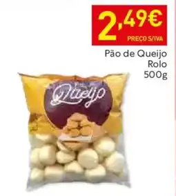 Recheio Pão de Queijo Rolo promoção