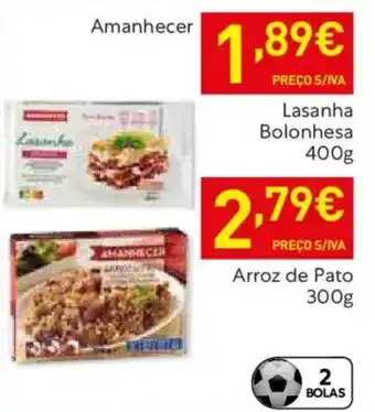 Recheio Amanhecer Lasanha Bolonhesa promoção