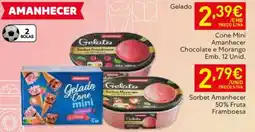 Recheio Gelado Sorbet Amanhecer 50% Fruta Framboesa promoção