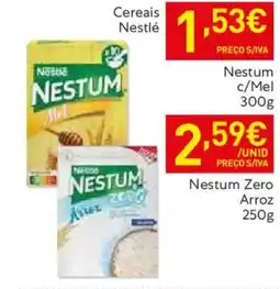 Recheio Cereais Nestlé Nestum Zero Arroz promoção