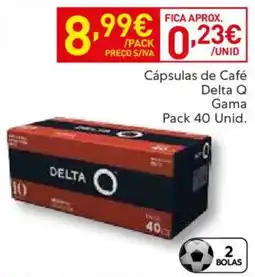 Recheio Cápsulas de Café Delta Q promoção