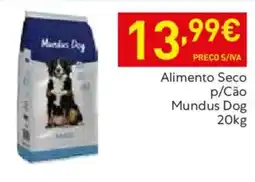 Recheio Alimento Seco p/Cão Mundus Dog promoção
