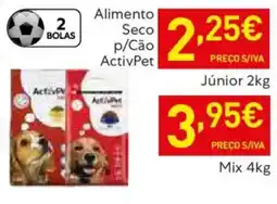 Recheio Alimento Seco p/Cão ActivPet Mix promoção