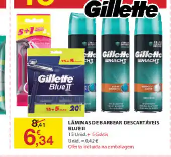 E.Leclerc Lâminas de Barbear Descartáveis Blue II promoção