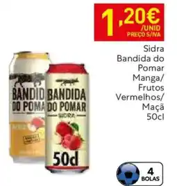 Recheio Sidra Bandida do Pomar promoção