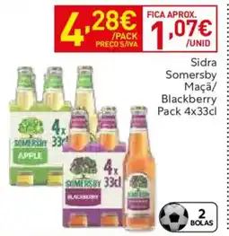 Recheio Sidra Somersby Maçã/ Blackberry promoção