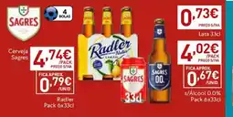 Recheio Cerveja Sagres Lata promoção