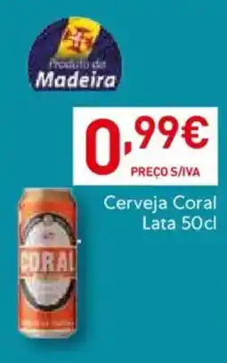 Recheio Cerveja Coral Lata promoção