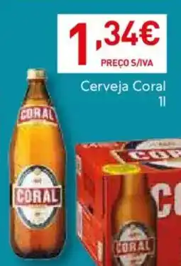 Recheio Cerveja Coral promoção