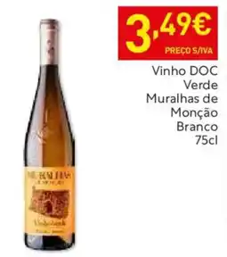 Recheio Vinho DOC Verde Muralhas de Monção Branco promoção