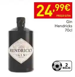Recheio Gin Hendricks promoção