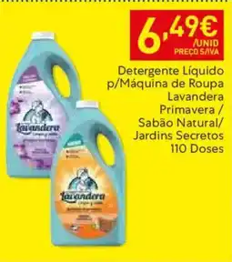 Recheio Detergente Líquido p/Máquina de Roupa Lavandera promoção