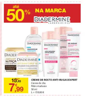 E.Leclerc Creme de Rosto Anti-Ru Gas Expert 50ml promoção
