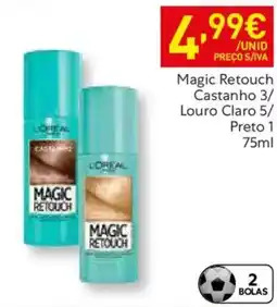 Recheio Magic Retouch Castanho 3/ Louro Claro 5/ Preto 1 promoção
