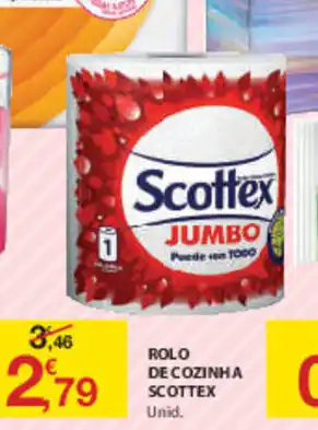E.Leclerc Rolo de Cozinha Scottex promoção