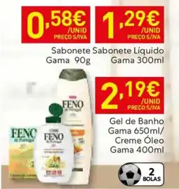 Recheio Sabonete Gama promoção