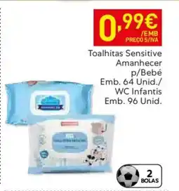 Recheio Toalhitas Sensitive Amanhecer promoção