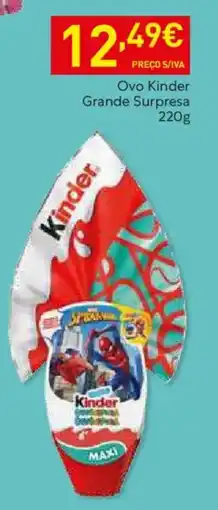 Recheio Ovo Kinder Grande Surpresa promoção