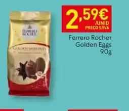 Recheio Ferrero Rocher Golden Eggs promoção