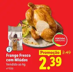 Lidl Frango Fresco com Miúdos promoção
