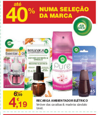 E.Leclerc Recarga Ambientador Elétrico promoção