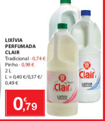 Lixívia Perfumada Clair 2L