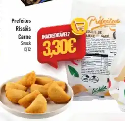 Belita Prefeitos Rissóis Carne Snack c/12 promoção