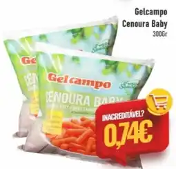 Belita Gelcampo Cenoura Baby promoção