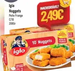 Belita Iglo Nuggets Peito Frango C/10 promoção
